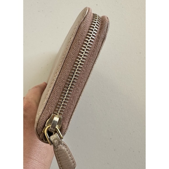 Prada Wallet Saffiano Lux Leather Continental Zip Minimalist Classic Capsule - Picture 13 of 15